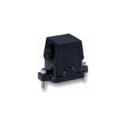 Capot 6B, Aluminium moulé sous pression, acier inoxydable, IP68/IP69K, Sortie horizontale, PG21